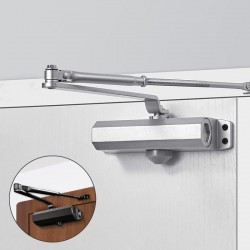 رداد باب ( غالق باب ) أوتوماتيكي هيدروليكي بسرعة قابلة للتعديل, بقوة من 25 كيلو جرام إلى 80 كيلو جرام