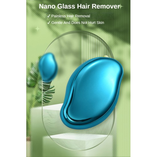 مزيل الشعر بتقنية النانو  - Nano Painless Epilator Crystal Hair Remover Eraser