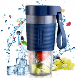 كوب عصارة وخلاط محمول بسعة 400 مل متعدد الوظائف 